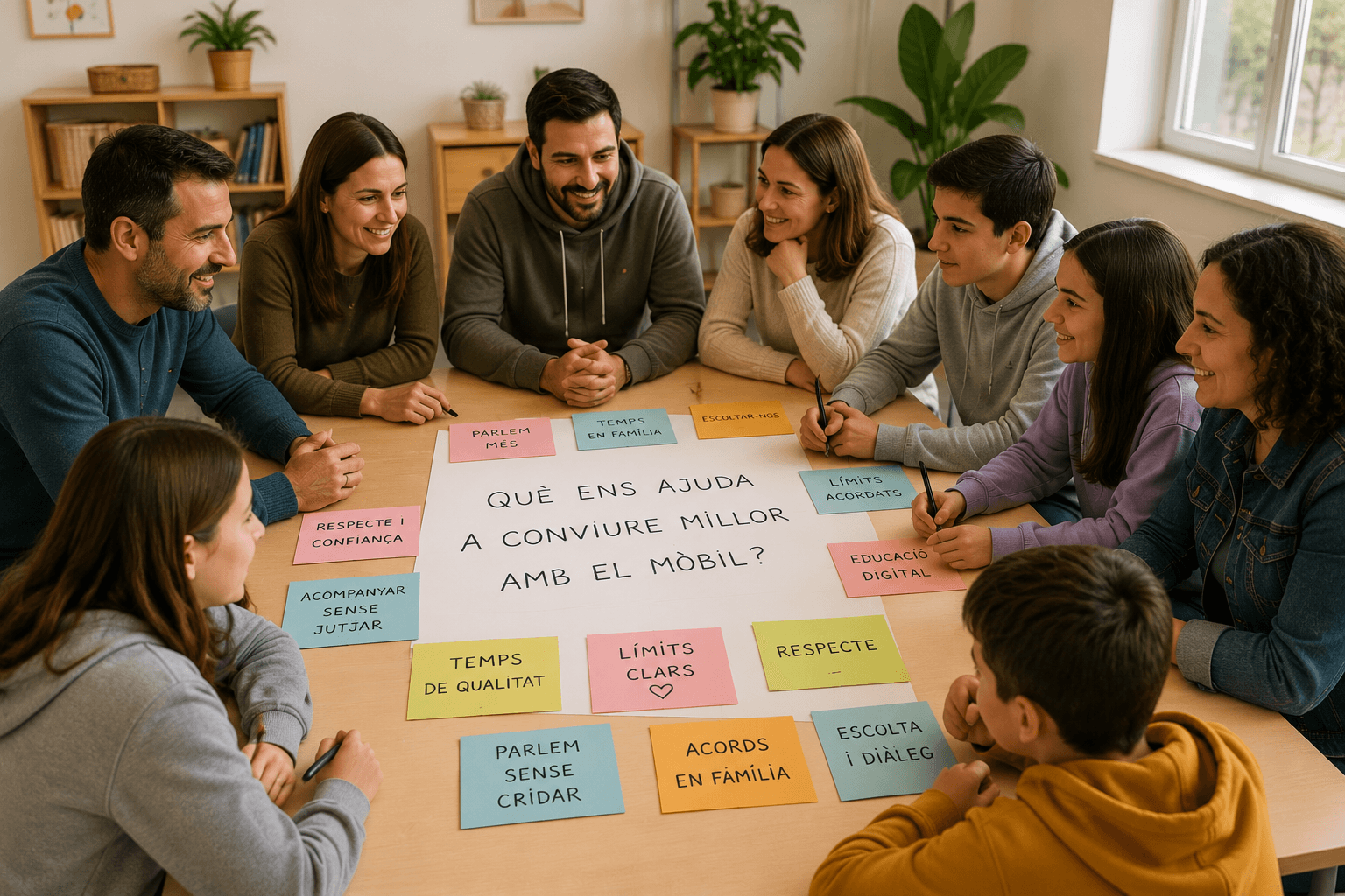 Sessió conjunta presencial amb connexió online